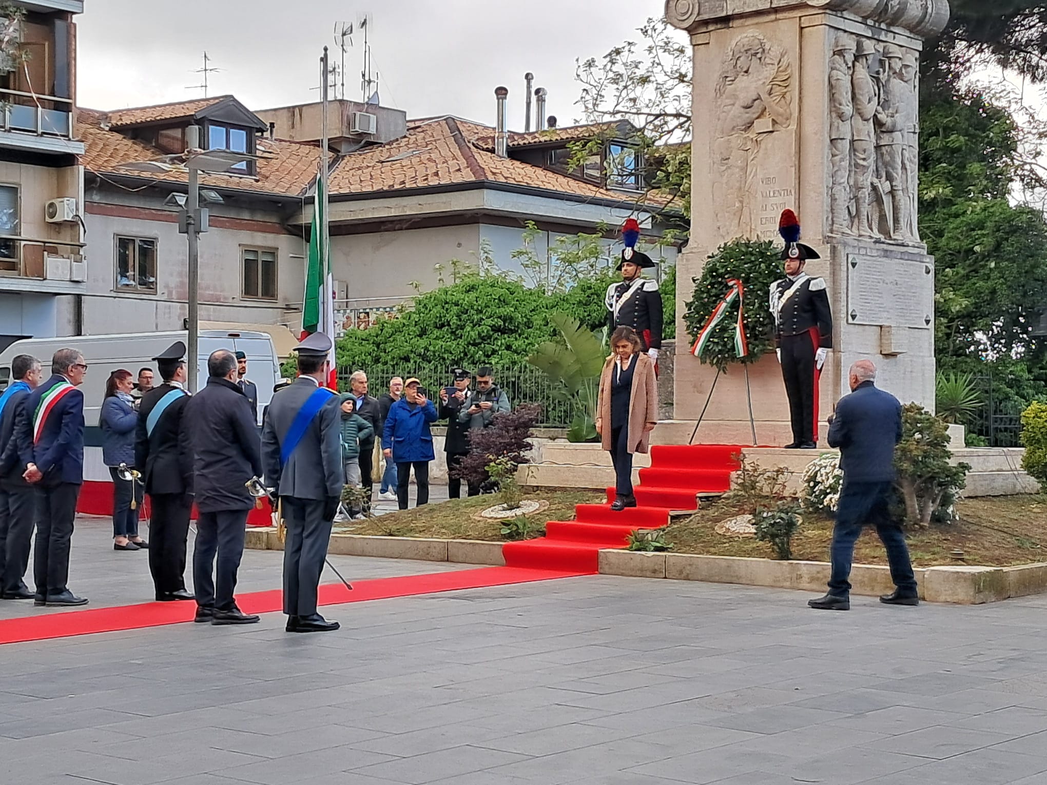 A Vibo Valentia un 25 aprile all'insegna della sobrietà