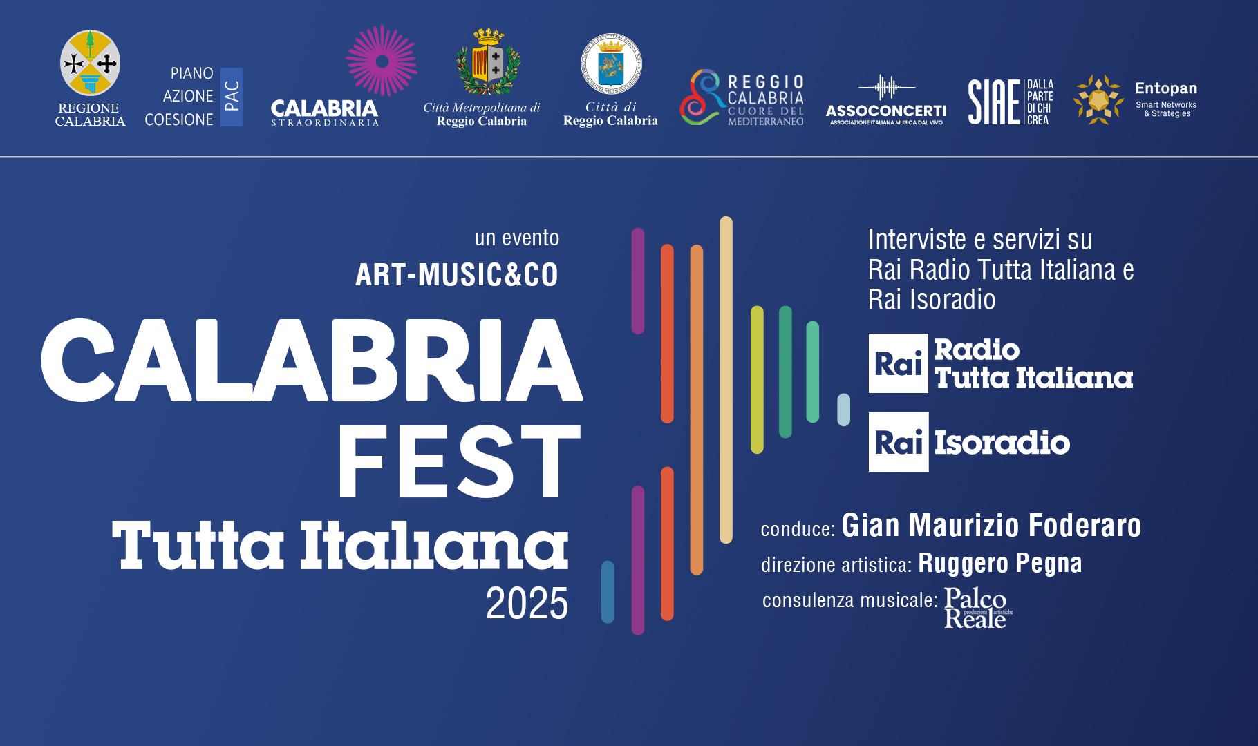 15 artisti animeranno il calabriafest 2025