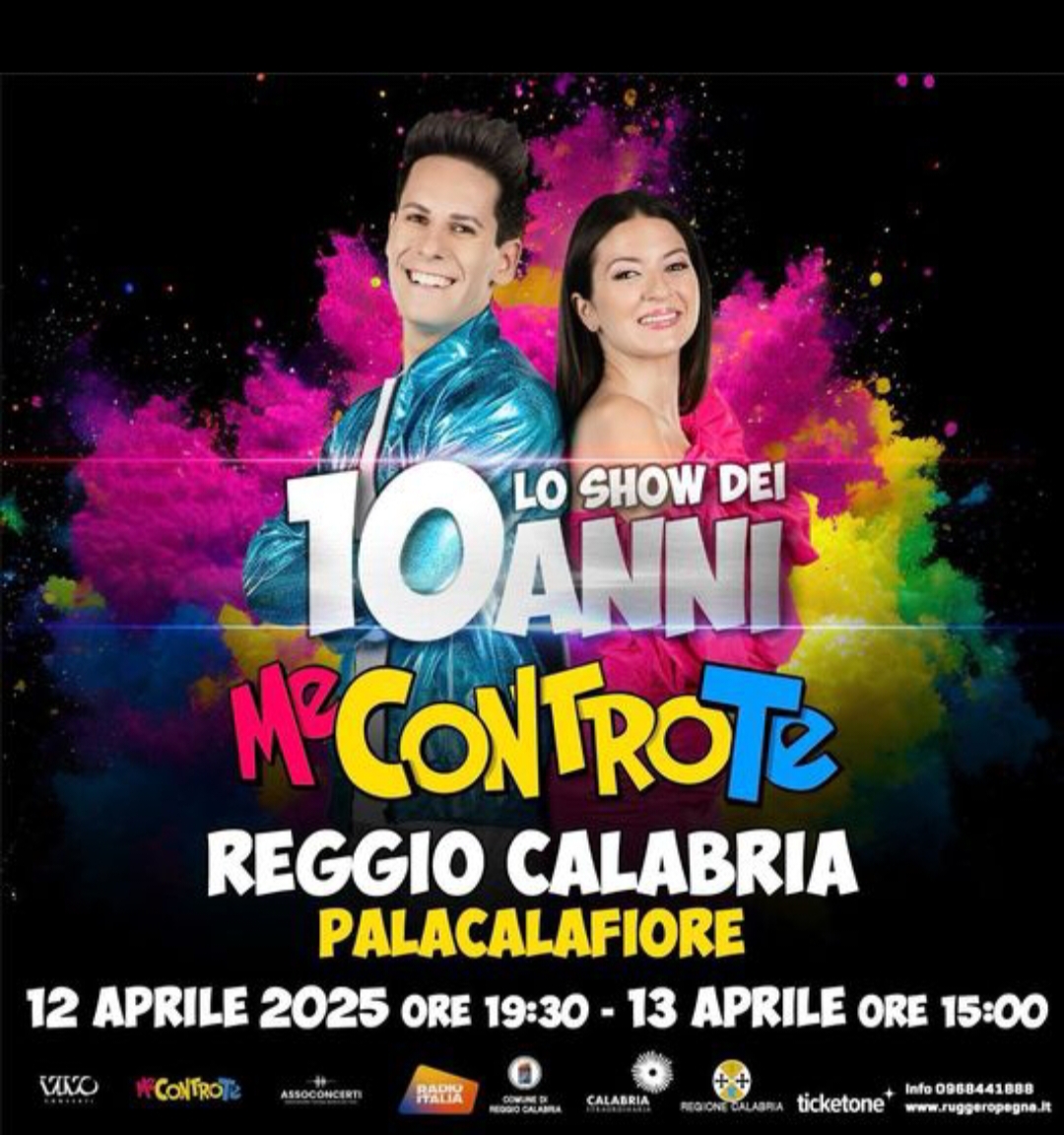 GRANDE ATTESA PER  I ME CONTRO TE A REGGIO CALABRIA