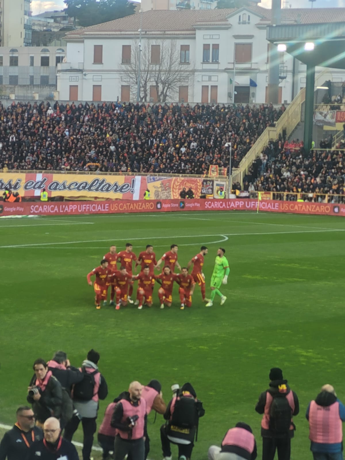Il catanzaro vince il derby con il Cosenza